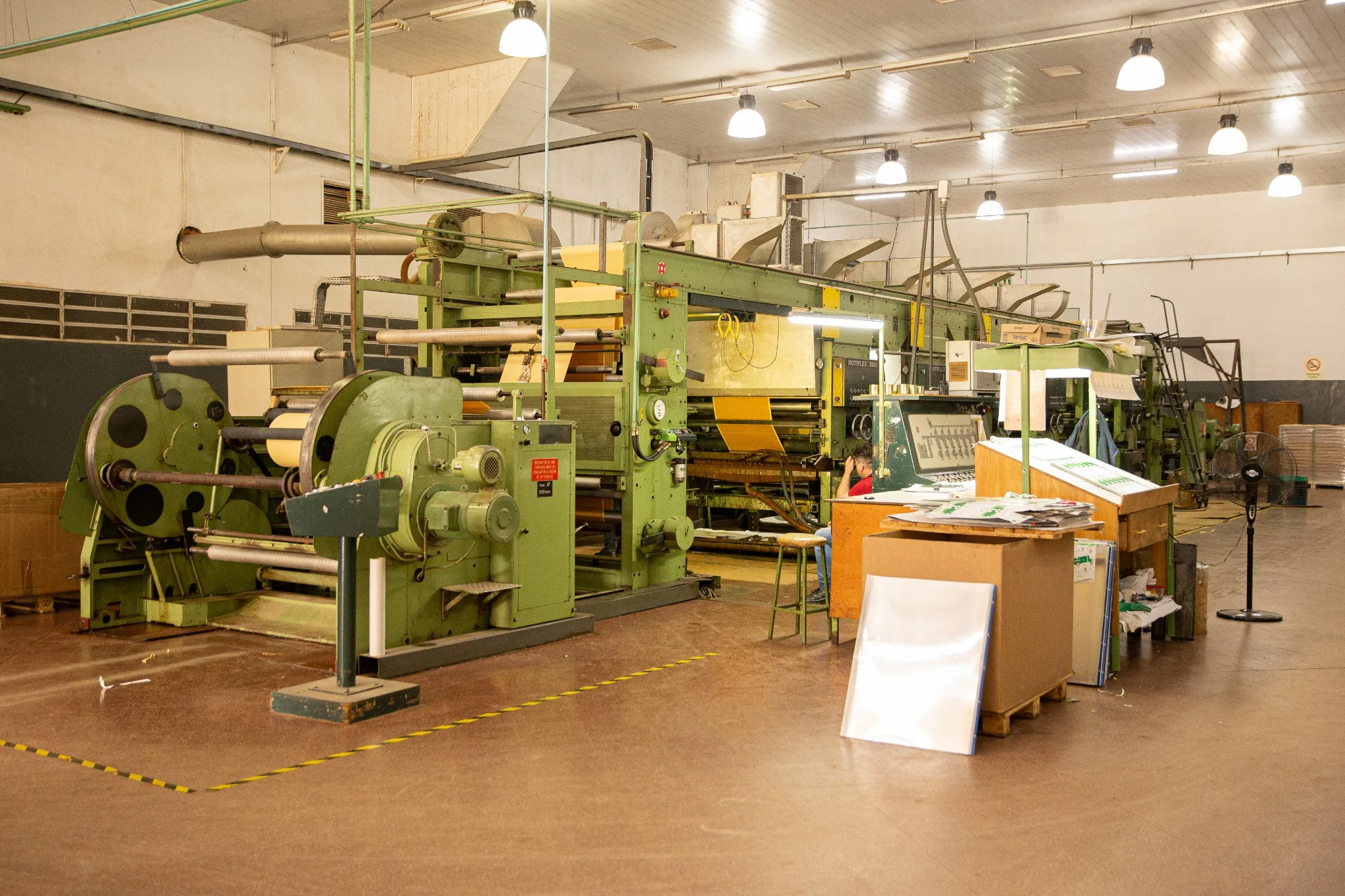 In-house printing facilities