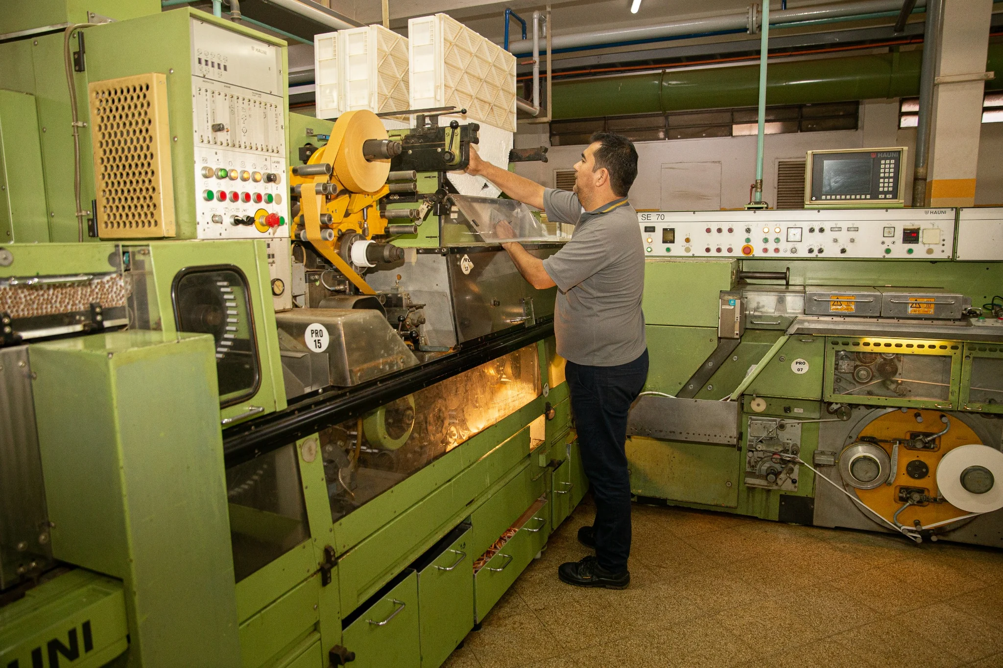 Production lines at the Montecarlo facilities